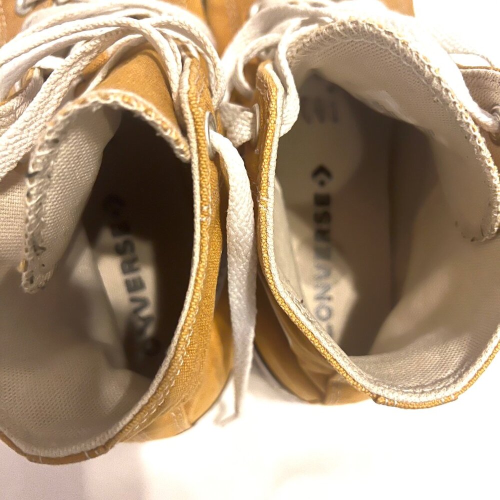 Converse All Star-Chuck Taylor-Unisex Burnt Honey High Top Sneakers-W 9, M 7 - Picture 15 of 16